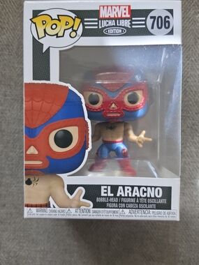 Funko Pop! Vinyl: Marvel Luchadores Lucha Libre El Aracno Spider-Man #706